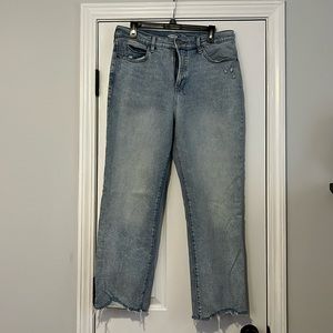 Old Navy Sky Hi Straight Jeans